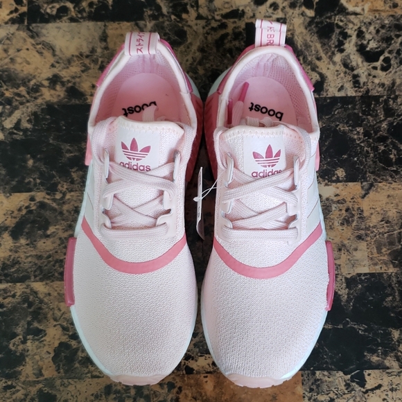 Rare ADIDAS NMD R1 Icey Pink Sneakers NWT - Size 7 - Picture 7 of 15